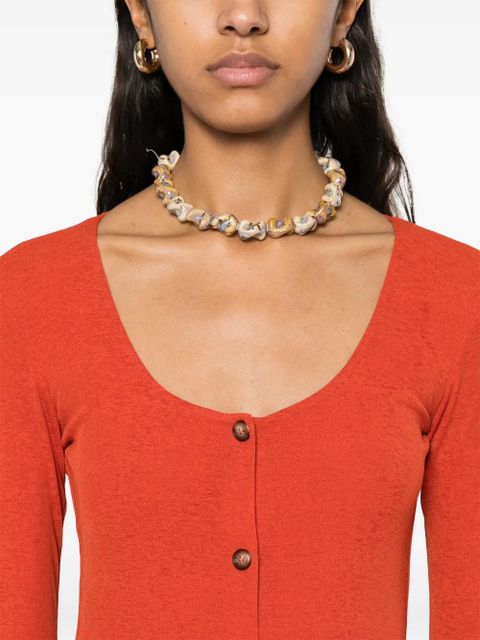 Nanushka Nareh maxi dress - Orange