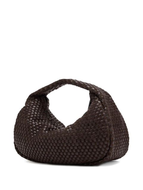 St. Agni Mini Bon Bon woven satchel - Brown