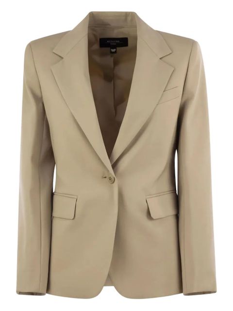 Weekend Max Mara single-breasted wool blazer - Neutrals - zdjęcie produktu nr 1