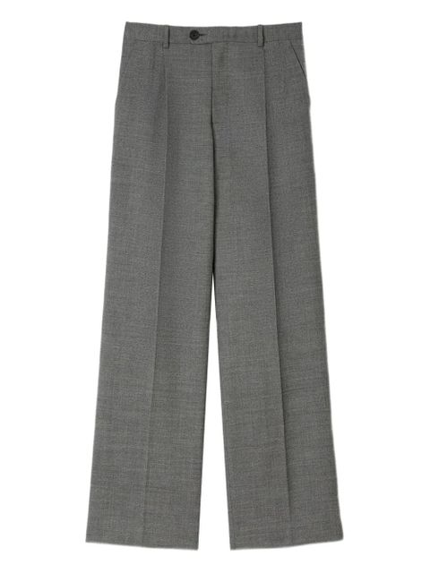 SANDRO pleated wide-leg trousers - Grey - zdjęcie produktu nr 1
