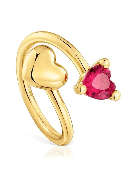 Tous pierścionek ze srebra pokrytego złotem 11 1004327011 - zdjęcie produktu nr 1