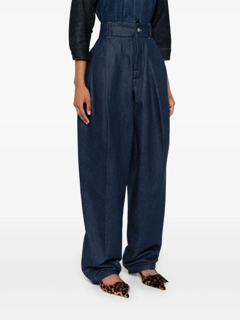 Jacquemus Le de-Nîmes Curzio jeans - Blue