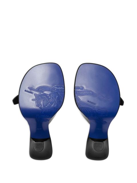 Burberry Bay leather sandals - Black