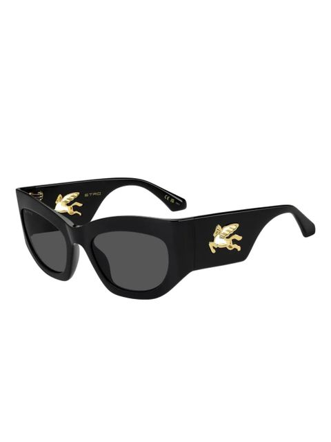ETRO geometric-frame sunglasses - Black - zdjęcie produktu nr 2