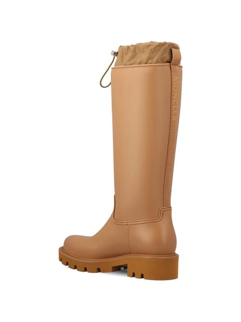 Moncler Kickstream rain boots - Brown