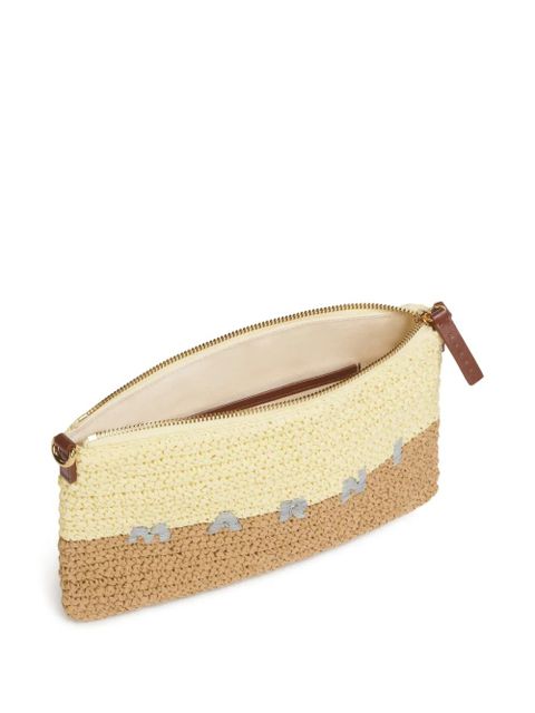 Marni Seaside colour-block pouch - Neutrals
