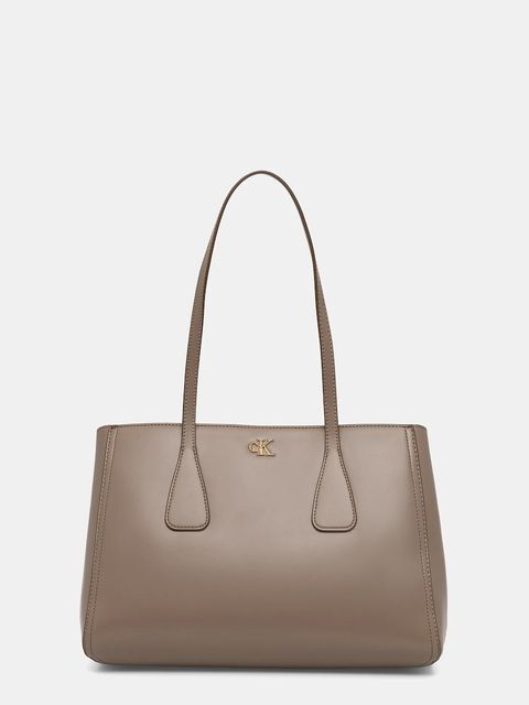 Calvin Klein torebka kolor beżowy LV04F3442G - zdjęcie produktu nr 1