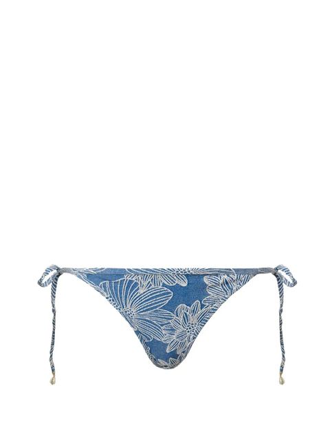 TWINSET floral bikini bottoms - Blue - zdjęcie produktu nr 1