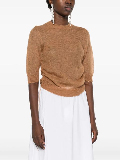 Cecilie Bahnsen Videl sweater - Brown - zdjęcie produktu nr 2