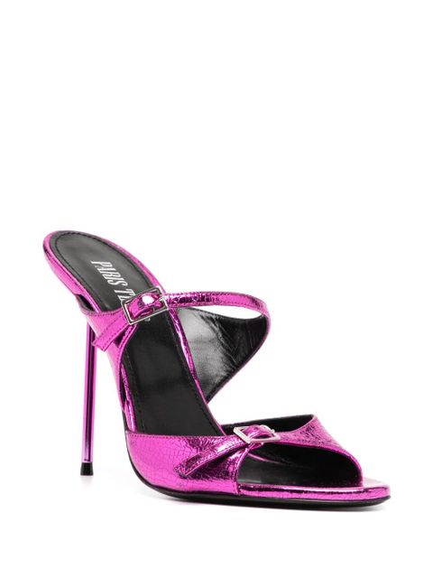 Paris Texas Layla 105mm metallic pumps - Purple - zdjęcie produktu nr 2