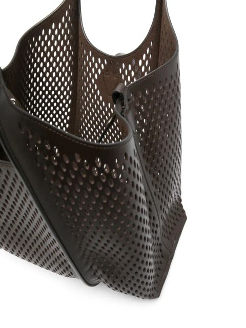 Tod's medium T Timeless tote bag - Brown