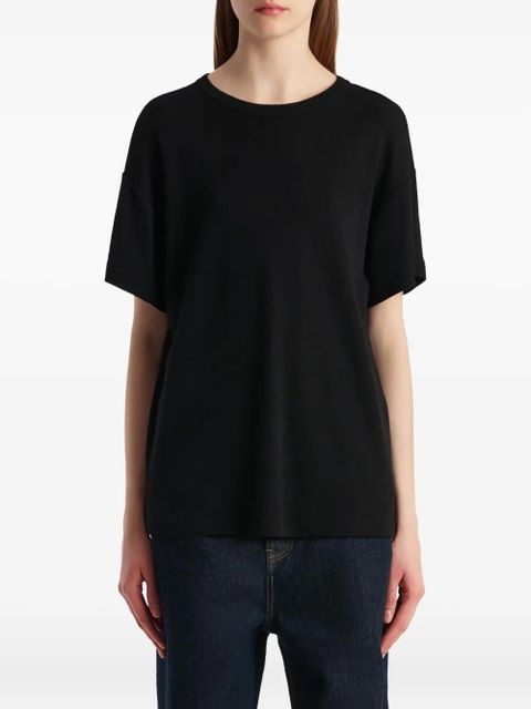 KHAITE cashmere T-shirt - Black