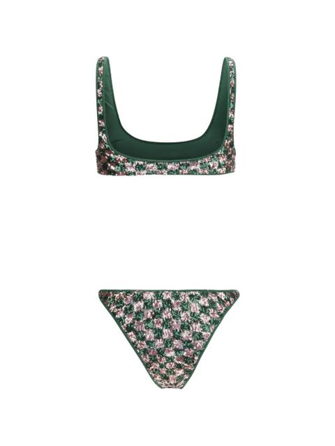 Oséree sequined bikini - Green - zdjęcie produktu nr 2