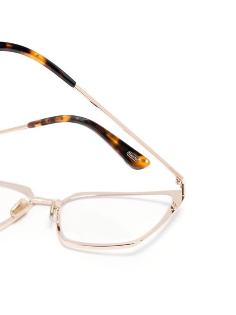 TOM FORD Eyewear tortoiseshell cat-eye glasses - Brown
