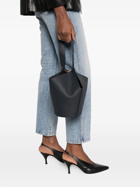 KHAITE chain tote bag - Blue - zdjęcie produktu nr 2