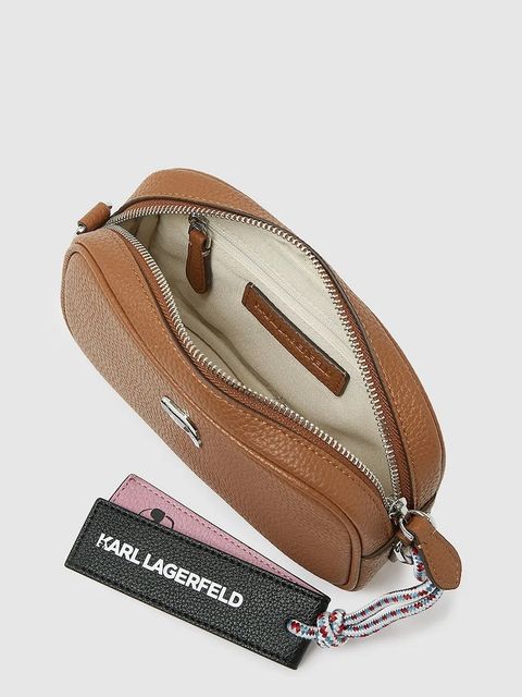 Karl Lagerfeld torebka IKON kolor brązowy A4W30248