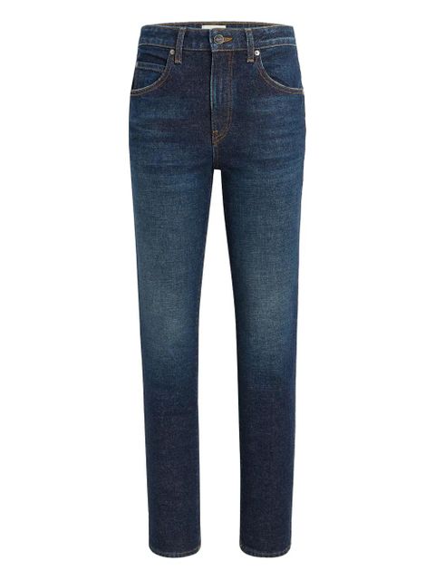 KHAITE high-waisted slim jeans - Blue - zdjęcie produktu nr 1