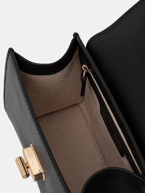 Geox torebka skórzana CICLAMINIA kolor czarny D45K5A 00043