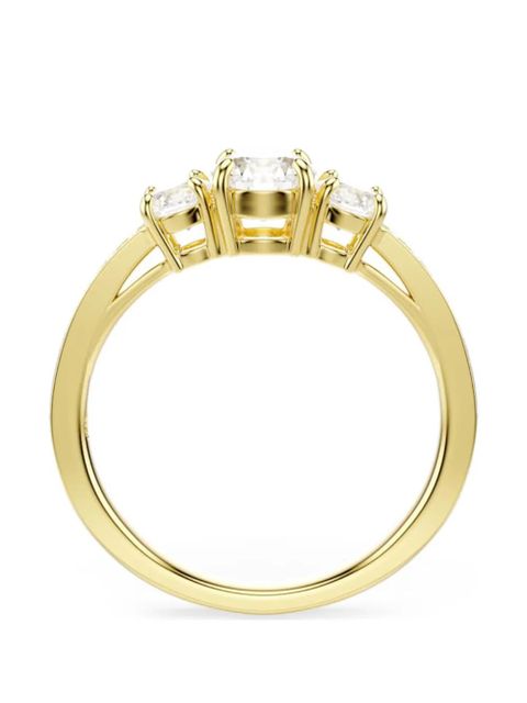 Swarovski crystal-embellished ring - Gold