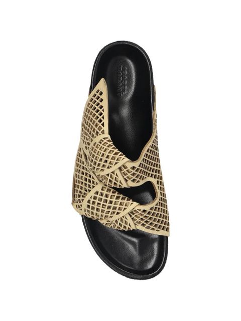 ISABEL MARANT Lennyo knot sandals - Neutrals