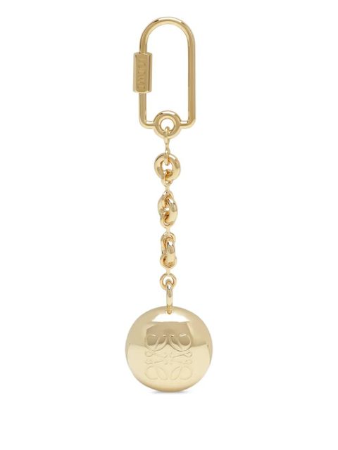 LOEWE logo-engraved sphere keyring - Gold - zdjęcie produktu nr 1
