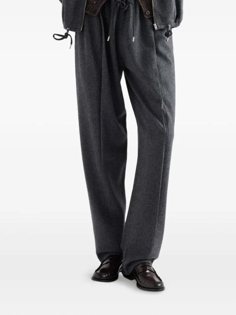 Prada drawstring trousers - Grey