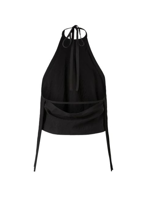 PINKO fringed halter top - Black - zdjęcie produktu nr 2