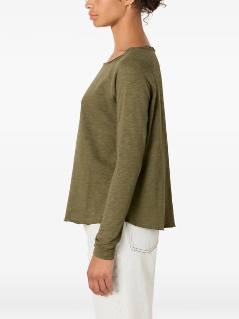 American Vintage Sonoma boat-neck T-shirt - Green