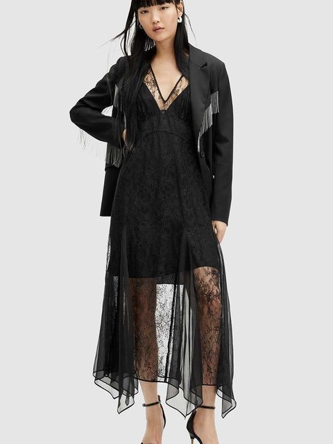 AllSaints sukienka RAYNA LACE DRESS