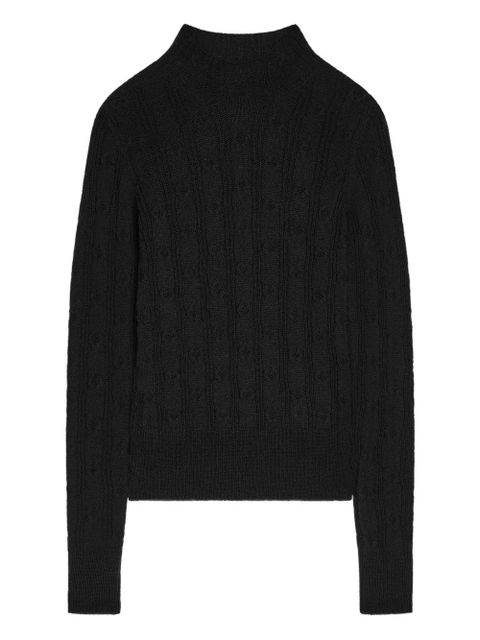 DRIES VAN NOTEN wool sweater - Black