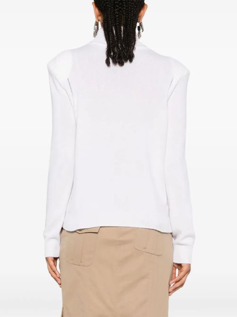 TOM FORD turtleneck cashmere sweater - White
