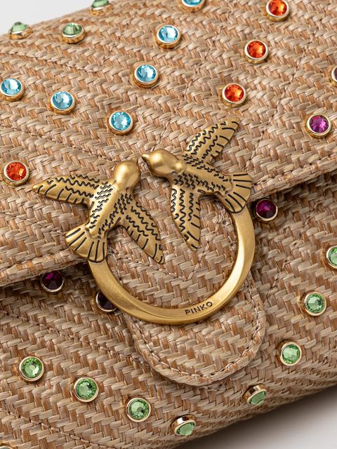 Pinko torebka kolor zielony 100044 A2CG