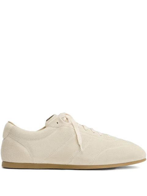 LEMAIRE quilted suede sneakers - Neutrals - zdjęcie produktu nr 1
