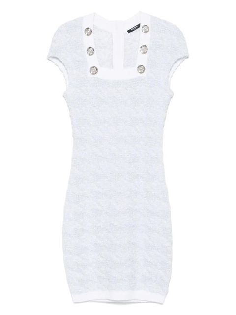 Balmain tweed mini dress - Blue - zdjęcie produktu nr 1