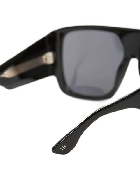 Victoria Beckham oversized square-frame sunglasses - Black
