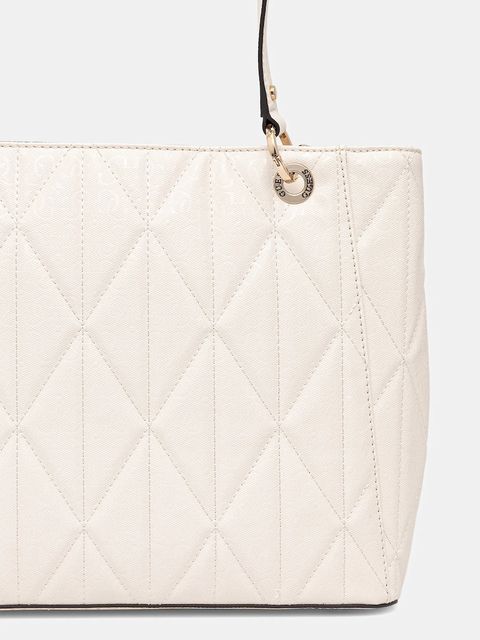 Guess torebka ALDINA kolor beżowy HWGG96 63250