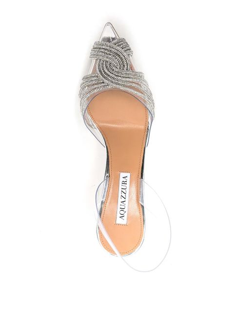 Aquazzura Gatsby Sling pumps - Silver
