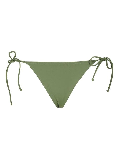 MC2 Saint Barth Marielle side-tie bikini bottoms - Green - zdjęcie produktu nr 1