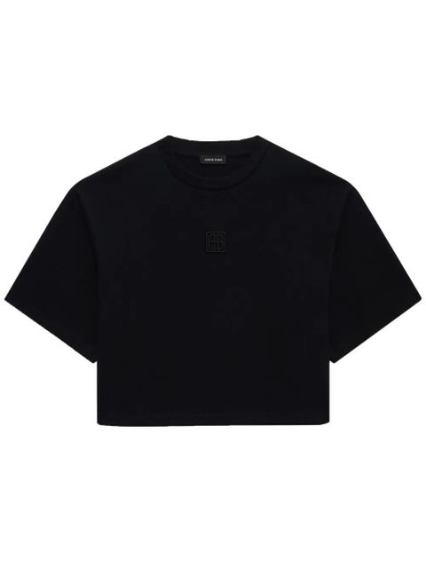 ANINE BING Myers T-shirt - Black - zdjęcie produktu nr 1