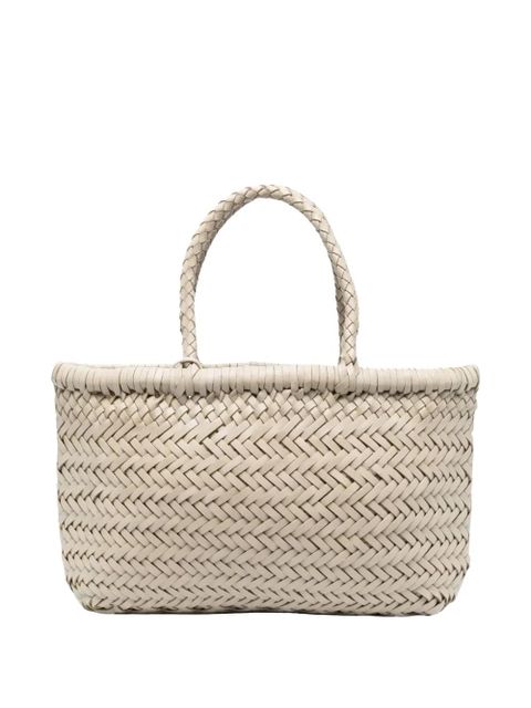 DRAGON DIFFUSION mini Flat Gora woven-design tote bag - Neutrals - zdjęcie produktu nr 2