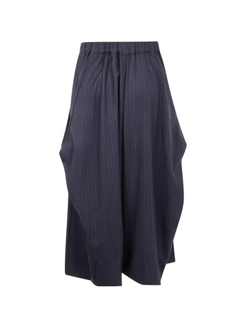 Comme Des Garçons pinstripe-pattern trousers - Black - zdjęcie produktu nr 2