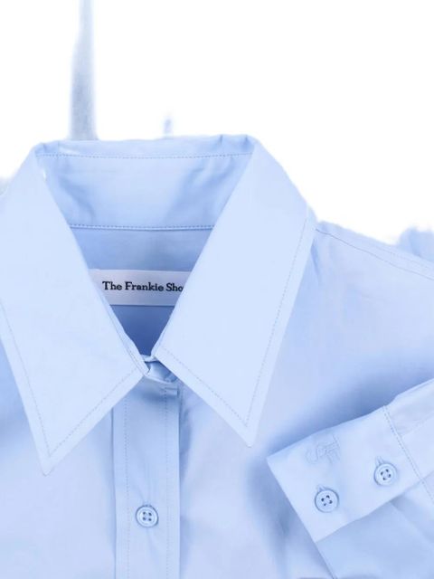 The Frankie Shop Arlen boxy shirt - Blue