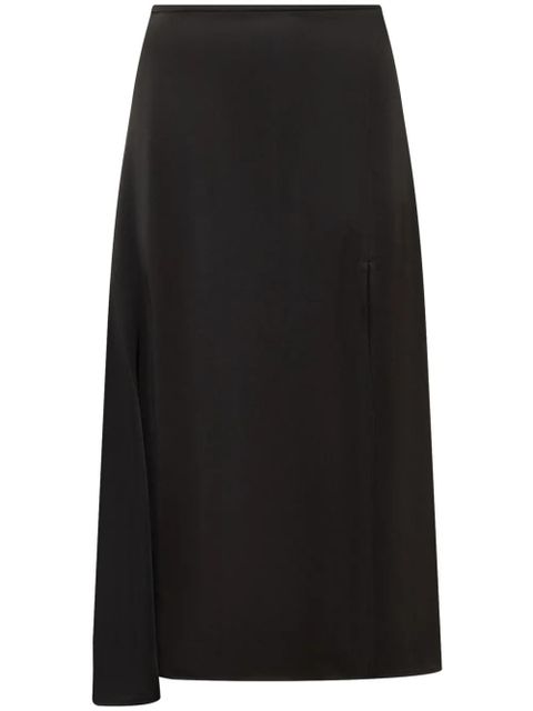 Jil Sander Gonna 62 midi skirt - Black - zdjęcie produktu nr 1