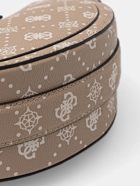 Guess torebka SILIA kolor brązowy HWGP98 90180