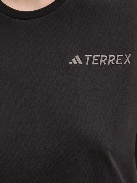 adidas TERREX t-shirt Xploric damski kolor czarny JF4464