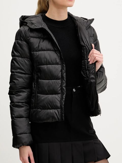 Karl Lagerfeld Jeans kurtka kolor czarny zimowa A3W15026