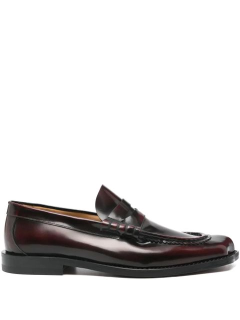 Vivienne Westwood leather penny loafers - Red - zdjęcie produktu nr 1