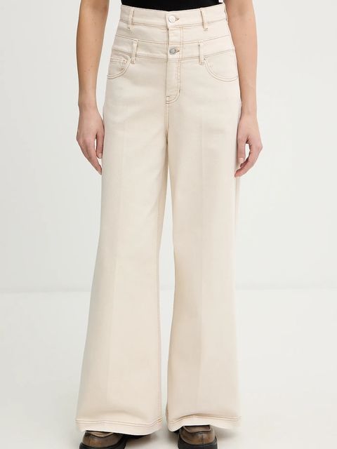 MUNTHE jeansy ROSH damskie kolor beżowy 254140525403 - zdjęcie produktu nr 1