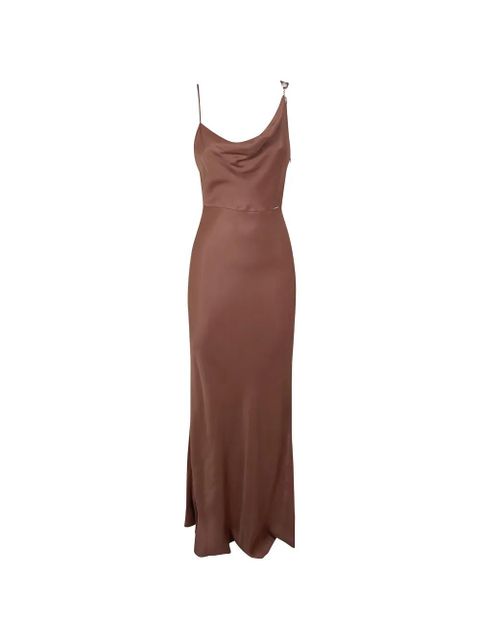 TWINSET cowl neck dress - Brown - zdjęcie produktu nr 1