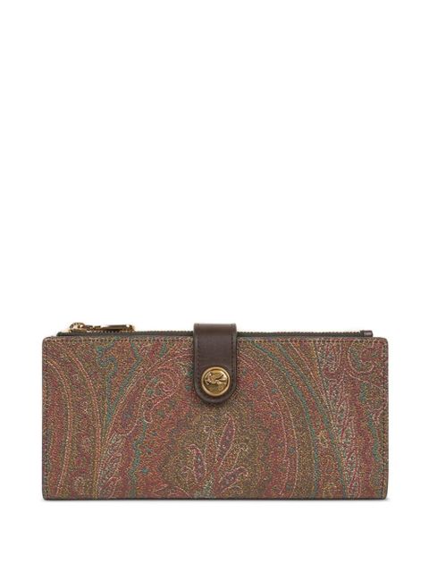 ETRO paisley-jacquard wallet - Brown - zdjęcie produktu nr 1
